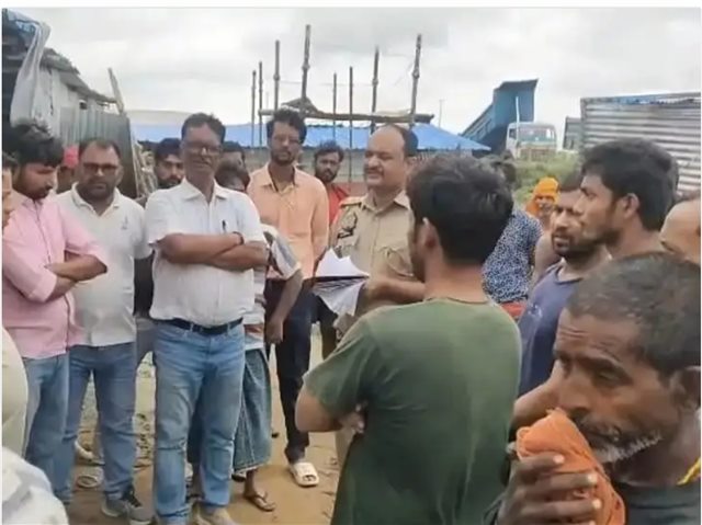 निर्माणाधीन पुलिस लाइन में पश्चिम बंगाल के मजदूर की संदिग्ध परिस्थितियों में मौत